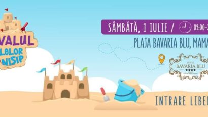 CONSTANȚA: Festivalul Castelelor de Nisip, eveniment dedicat exclusiv familiilor, pe o plajă din staţiunea Mamaia