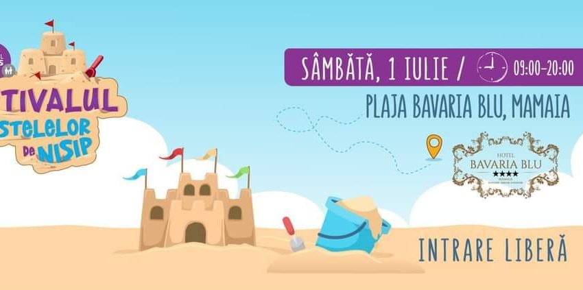 CONSTANȚA: Festivalul Castelelor de Nisip, eveniment dedicat exclusiv familiilor, pe o plajă din staţiunea Mamaia