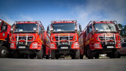 Numărul pompierilor români trimiși în Grecia, suplimentat