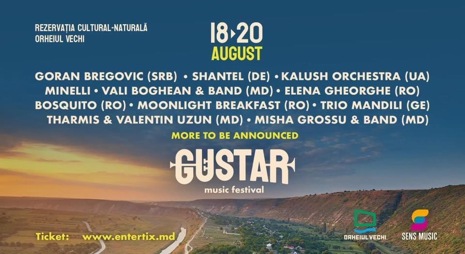 Gustar Music Festival: Artiști de top, la cel mai îndrăgit festival din Republica Moldova | VIDEO