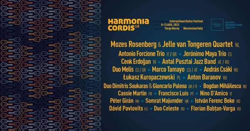 TÂRGU MUREȘ: Artişti din 16 ţări, la cel mai mare festival de chitară din Europa