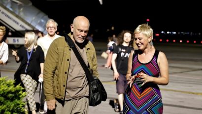 John Malkovich și echipa spectacolului „The Infernal Comedy” au ajuns la Timișoara