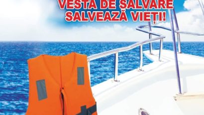 “Sos! Vesta de salvare salvează vieți”, o nouă campanie desfășurată de Autoritatea Navală Română