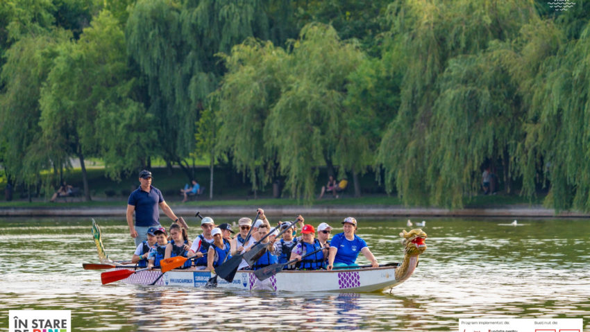 Program de terapie prin sport, inițiat de Asociația Club Sportiv Nautic Titanii