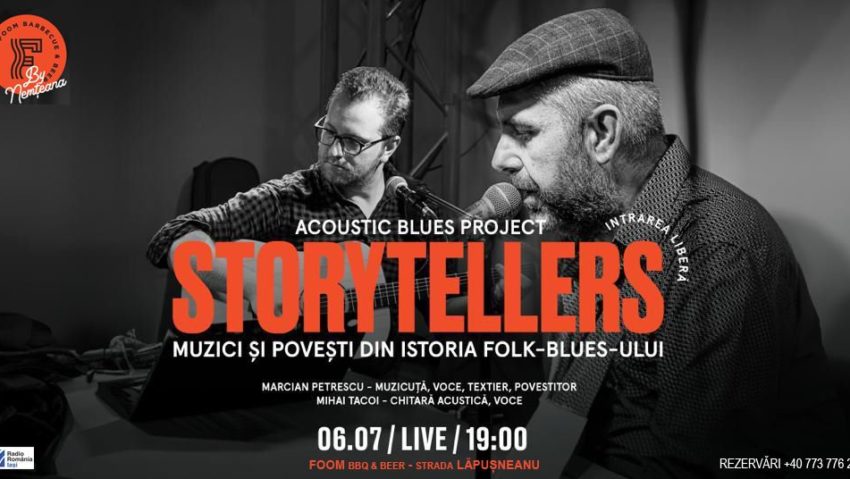 Spectacol Storytellers, la Iași
