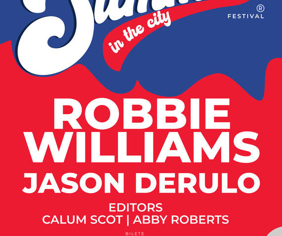 Robbie Williams și Jason Derulo, capete de afiș la „Summer in the City”