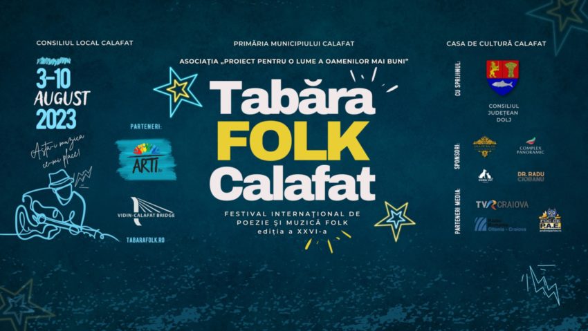 Dolj: Începe Tabăra Folk de la Calafat, ediția a 26-a Dolj: Începe Tabăra Folk de la Calafat, ediția a 26-a