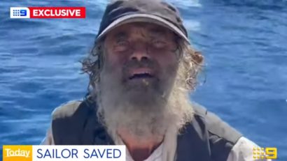 Un marinar australian şi căţelușa lui au supraviețuit, două luni, în derivă prin Pacific | VIDEO