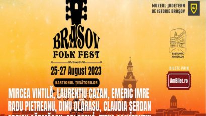 Bilete și abonamente în număr limitat, la Brașov Folk Festival