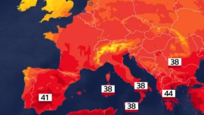 Cu temperaturi greu de suportat, Cerberus a pus stăpânire pe sudul Europei