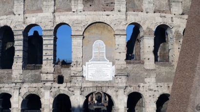 ROMA: Colosseumul, vandalizat din nou