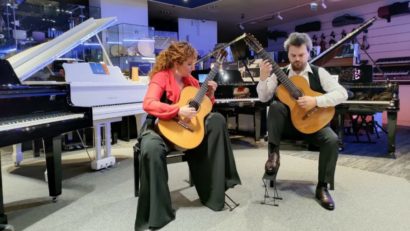 Duo Kitharsis: Recital de chitară clasică, la ”Sărbătoarea muzicii” de la Alba Iulia