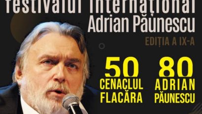 CRAIOVA: Festivalul Adrian Păunescu, între 21 și 23 iulie