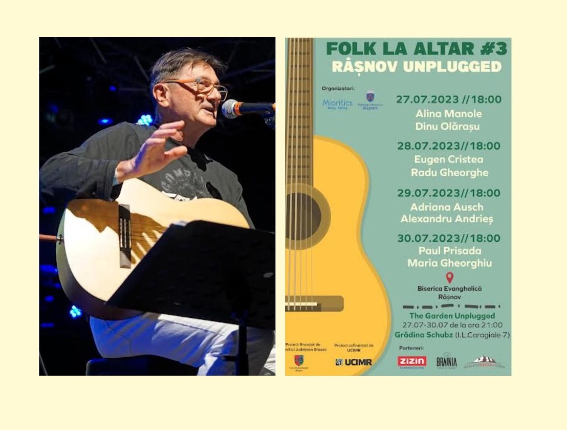 Festivalul „Unplugged – Folk la altar” revine la Râșnov, pentru a treia ediție