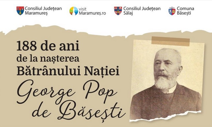 Personalitatea lui George Pop de Băseşti, evocată la 188 de ani de la naștere