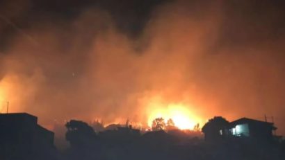 SPANIA: Incendiu de vegetaţie pe insula La Palma