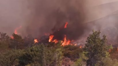 Incendiile forestiere pertubă traficul aerian în Italia
