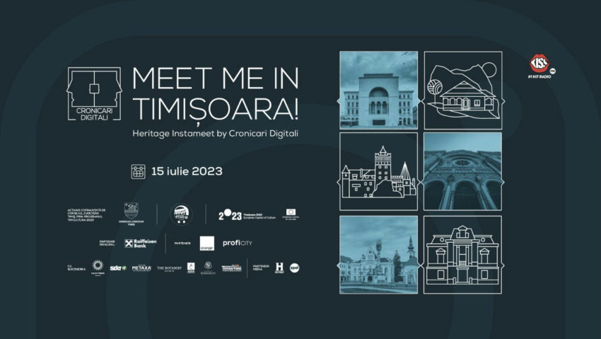 Meet me in Timișoara! Creatori de conținut, într-un traseu ghidat prin orașul de pe Bega