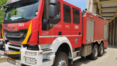 TULCEA: Incendiu la o cherhana din localitatea Mila 23