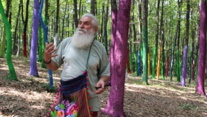 GORJ: Pădurea Colorată are nevoie de ajutor. Artistul Mihai Țopescu caută voluntari