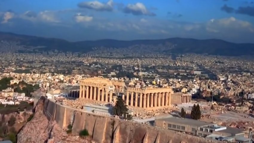 Experiment grecesc: Accesul turiștilor pe Acropola ateniană, limitat