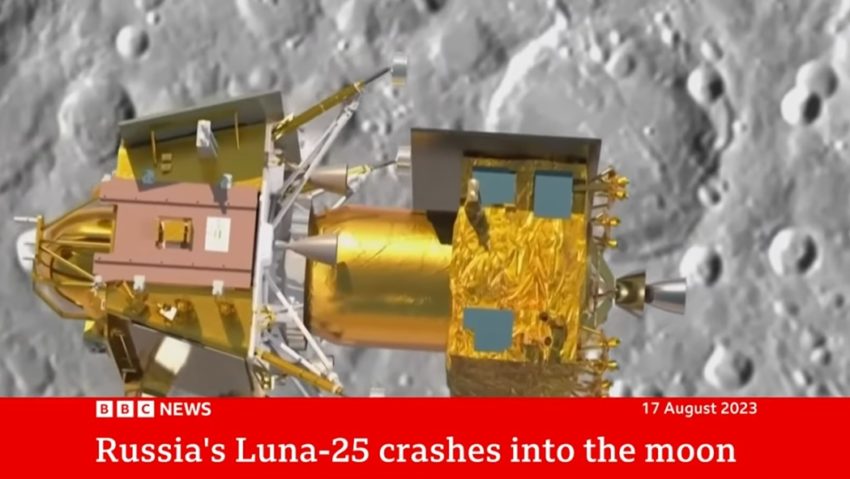 Misiunea rusească Luna-25 a eșuat