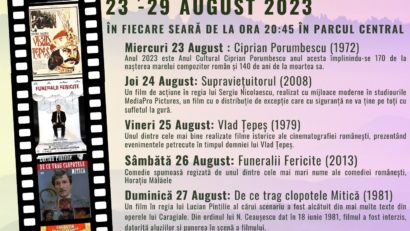 Festival de film românesc, în stațiunea Băile Herculane