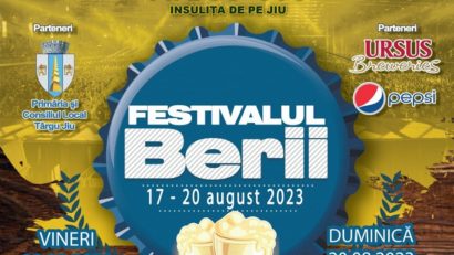 GORJ: Festivalul Berii, la Târgu Jiu