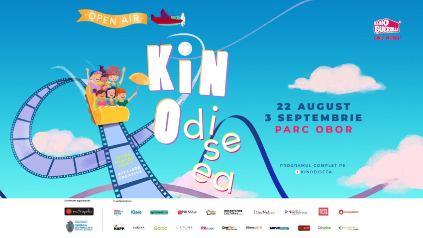 Un nou sezon de KINOdiseea Open Air, în Parcul Obor din Bucureşti | VIDEO