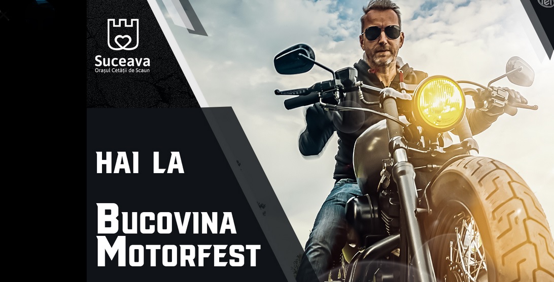 Bucovina Motorfest: Sute de motocicliști, în paradă pe străzile Sucevei