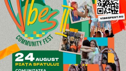 Comunitatea brașoveană, sărbătorită la Vibes Fest, în Piața Sfatului