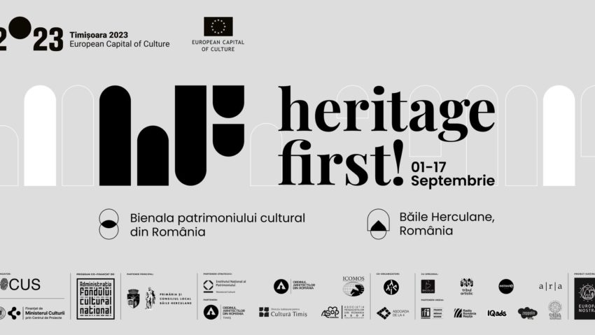 Staţiunea Băile Herculane găzduieşte prima bienală dedicată patrimoniului cultural din România – ”Heritage First!”