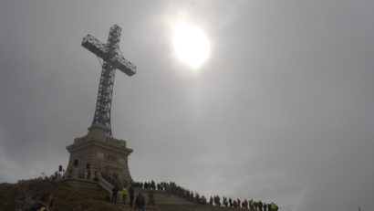 Ceremonie la Crucea Caraiman în memoria eroilor care s-au jertfit în Primul Război Mondial