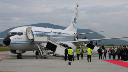 Aeroportul de la Brașov, la trei luni de la inaugurare