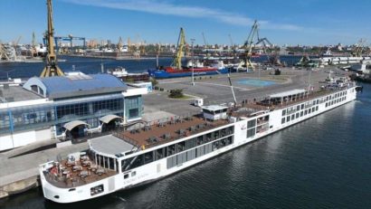 Nava fluvială de pasageri VIKING RINDA a acostat în portul Constanța