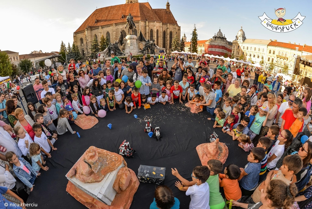 Festivalul WonderPuck, în centrul Clujului și la Bonțida