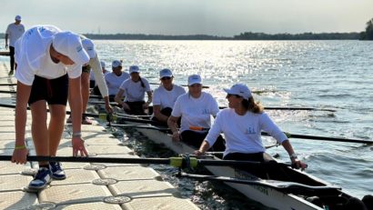 ILFOV: Prima pistă olimpică de canotaj din România, inaugurată pe Lacul Lebăda