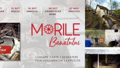 Asociația Acasă în Banat lansează cartea ”Morile Banatului. Patrimoniul mulinologic al judeţelor Timiş şi Caraş-Severin”