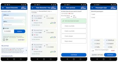 Aplicația CFR Călători, nefuncțională pe 20 septembrie