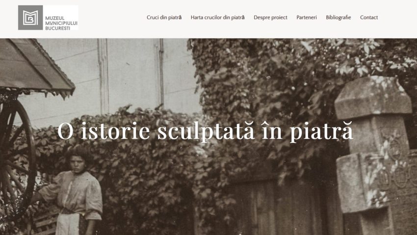 Istoria crucilor din piatră ale Bucureștiului, pe internet