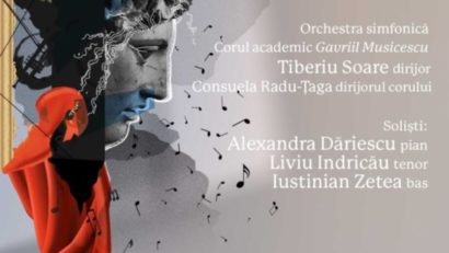 IAȘI: Orchestra Simfonică și Corul Academic „Gavriil Musicescu”, în deschiderea stagiunii de la Filarmonica de Stat