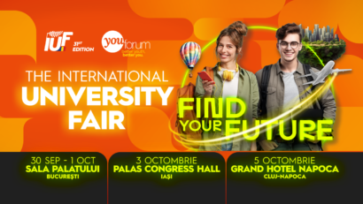 BUCUREȘTI: Universităţi şi instituţii educaţionale din 12 ţări, la International University Fair