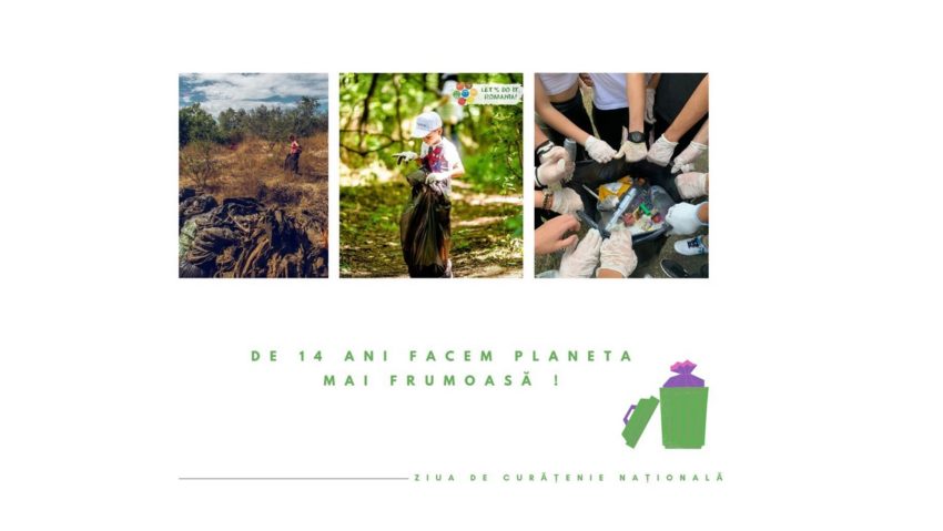 Let’s Do It Romania: 16 septembrie, Ziua națională de curățenie