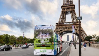 “Lăsaţi-vă surprinşi de România!”, campanie de promovare turistică pe străzile din Paris