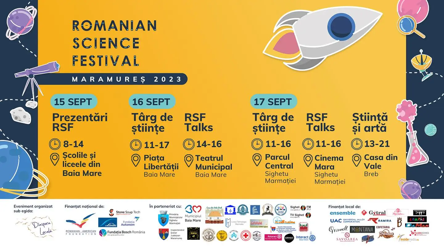 Romanian Science Festival, în județul Maramureș | AUDIO