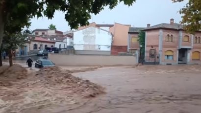 SPANIA: Ploile abundente perturbă transporturile în regiunea capitalei Madrid