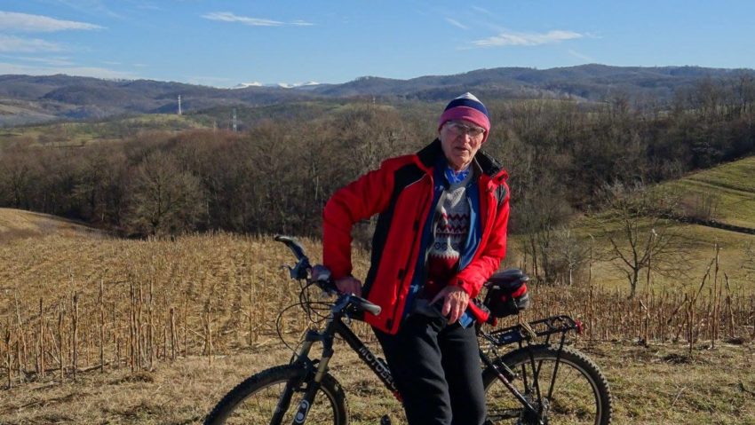 Cel mai vârstnic pasionat de cicloturism din Banat trăieşte la Reşiţa