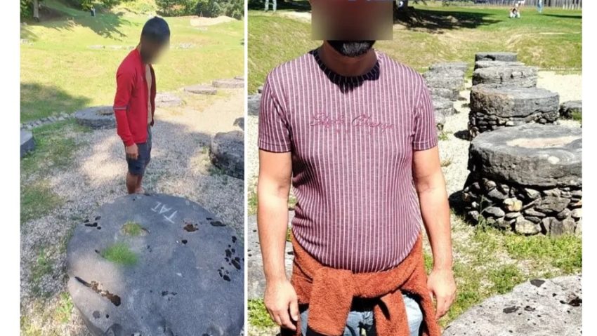 HUNEDOARA: 3 străini, cercetați pentru că au vandalizat pietre de la Sarmizegetusa Regia