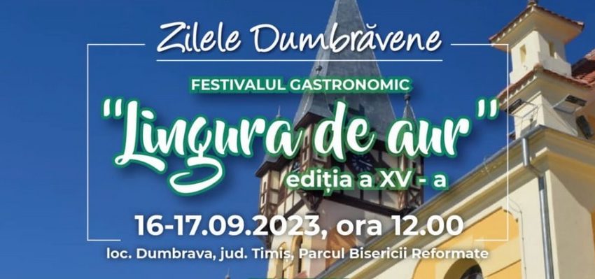 Festivalul gastronomic „Lingura de aur”, în comuna timișeană Dumbrava