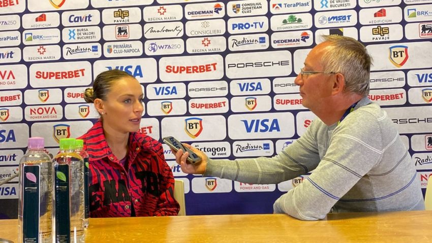 Ana Bogdan, la Transylvania Open: Vreau să ajung în primele 30 de jucătoare ale lumii | AUDIO
